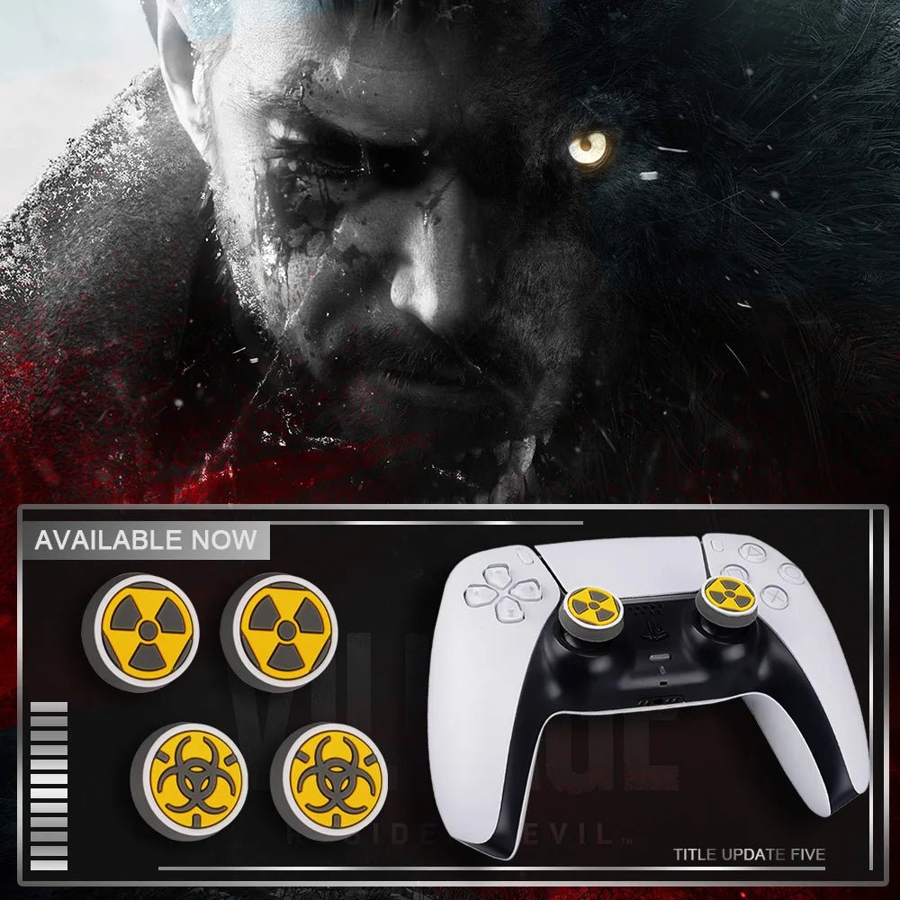 Cool Silicone Thumb Stick Grips Joystick Cap for Sony PS5 PS4 PS3 Xbox One Slim Series X/S Switch Pro
