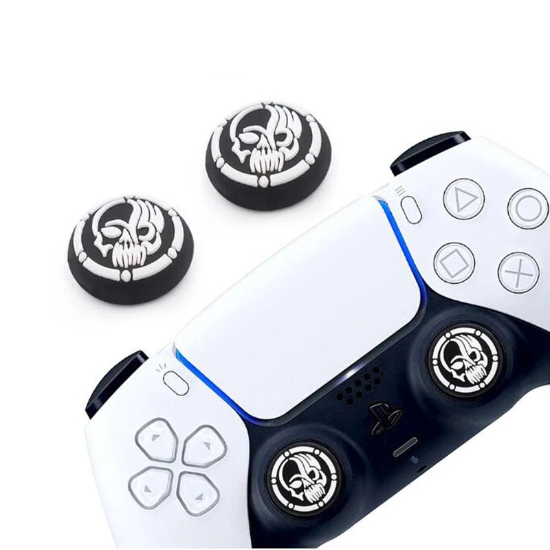 Cool Silicone Thumb Stick Grips Joystick Cap for Sony PS5 PS4 PS3 Xbox One Slim Series X/S Switch Pro