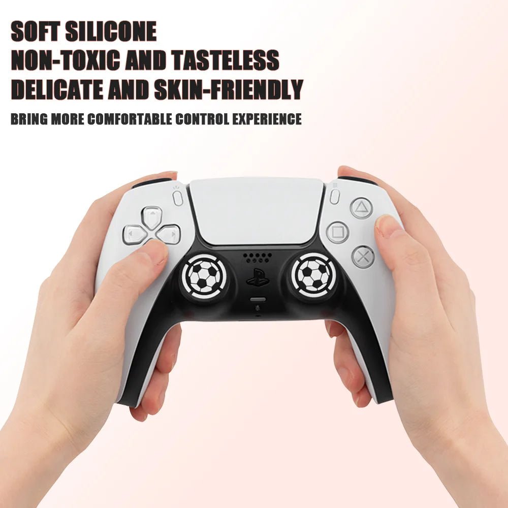 Cool Silicone Thumb Stick Grips Joystick Cap for Sony PS5 PS4 PS3 Xbox One Slim Series X/S Switch Pro
