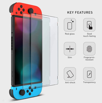 Nintendo Screen Protector Tempered Glass
