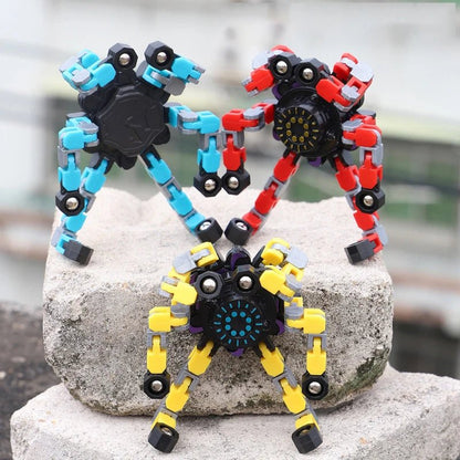 Anti-Stress Sensory Gyro Chain Fidget Spinner