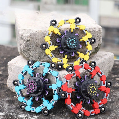 Anti-Stress Sensory Gyro Chain Fidget Spinner