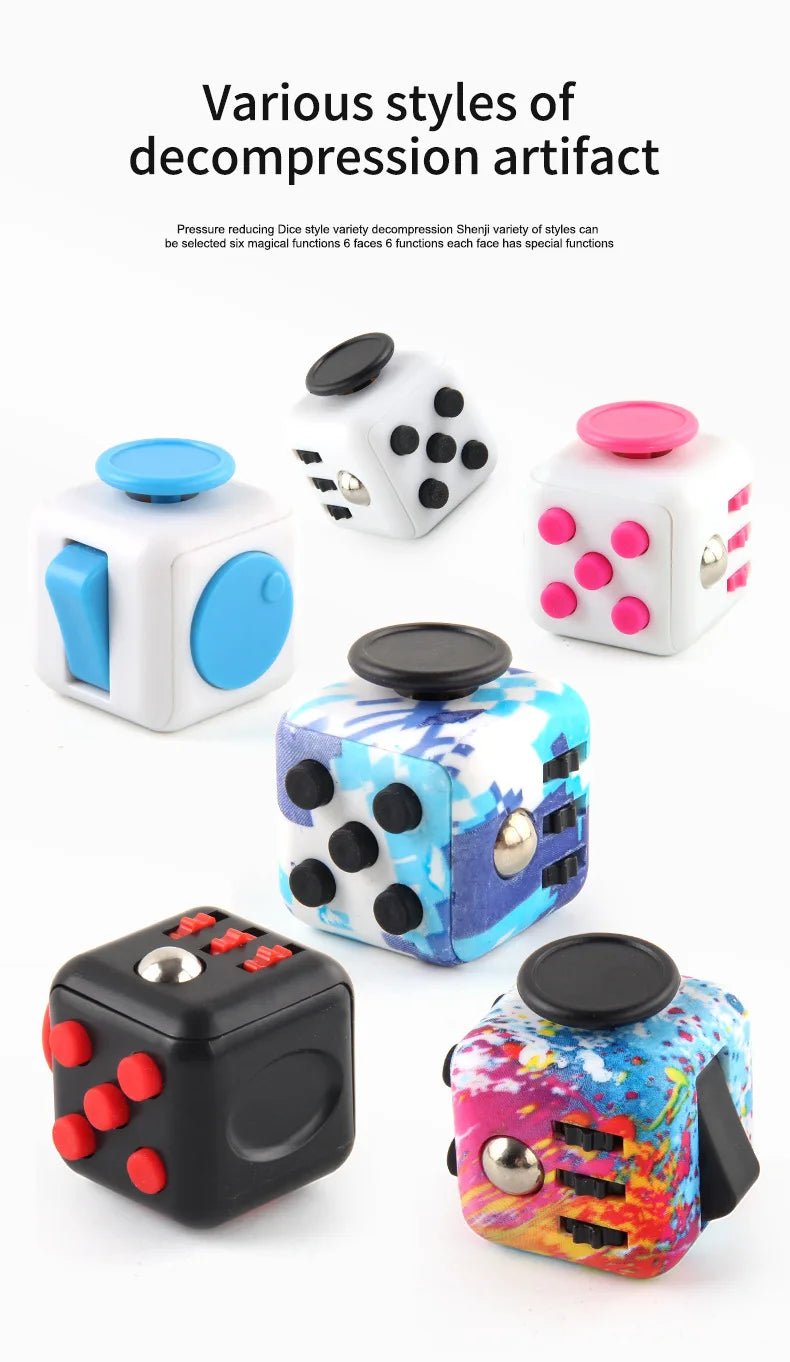 Anti-stress Fidgeting Cube Decompression Toy