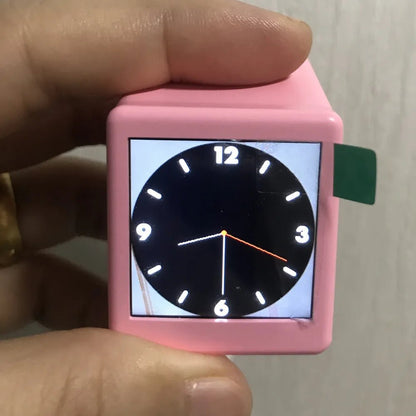 Smart Clock with DIY GIF Animations and WiFi