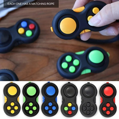 Controller Pad Stress Reliever Toy with multitude Fidgeting Functions