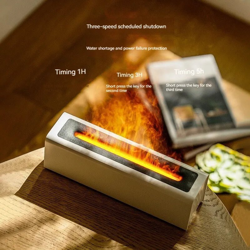 Fragrance USB Flame Diffuser with Colorful Simulation