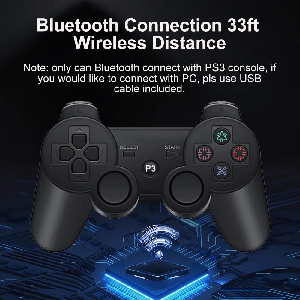 Wireless wired SONY PS3 Joystick Controller