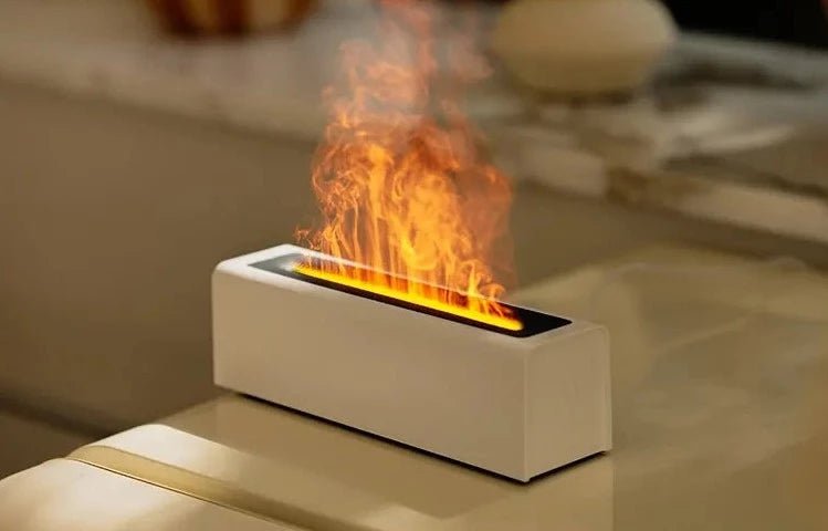 Fragrance USB Flame Diffuser with Colorful Simulation