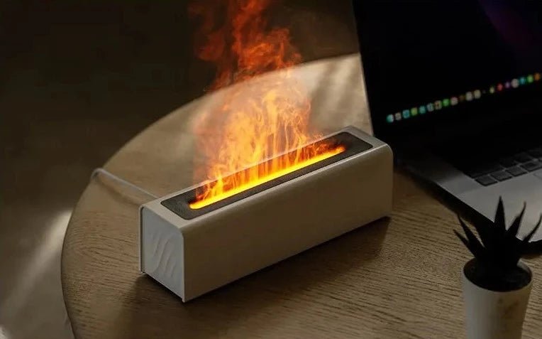 Fragrance USB Flame Diffuser with Colorful Simulation