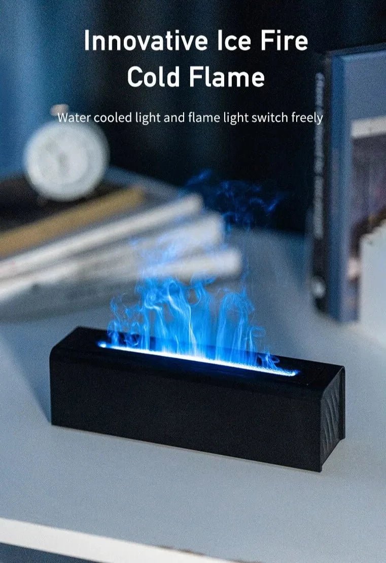 Fragrance USB Flame Diffuser with Colorful Simulation OZ Gaming Panda ...