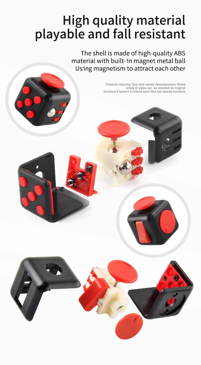 Anti-stress Fidgeting Cube Decompression Toy