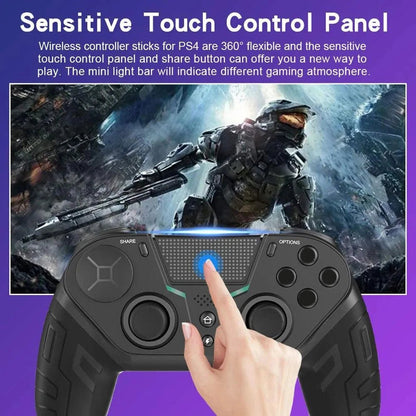 Wireless Joystick Controller with Customizable Direction Pad PS4 PS3 PC Mobile TV