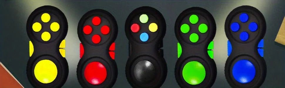 Controller Pad Stress Reliever Toy with multitude Fidgeting Functions